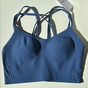 Lululemon Like A Cloud Ribbed Longline Bra Light Support B/C Cup